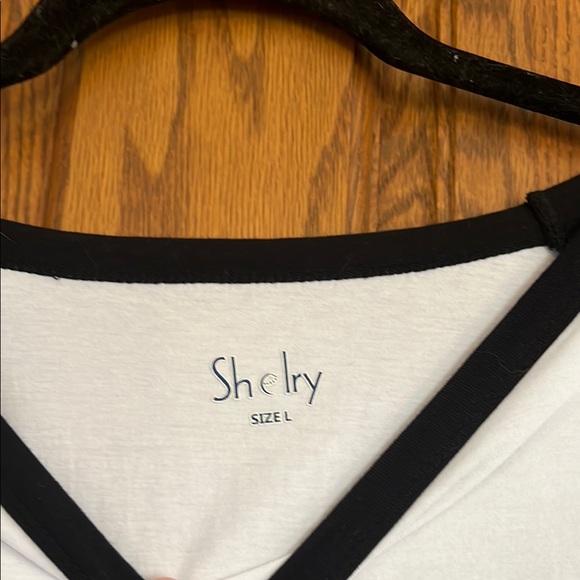 Raglan Long Sleeve Tee Women’s Large  NWOT - Picture 3 of 5